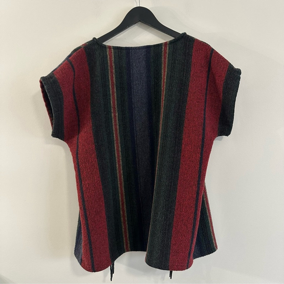 RHONDA STARK Wool Blend Southwestern Vest Size Large M/L Rodeo Country Cowgirl - Picture 11 of 13